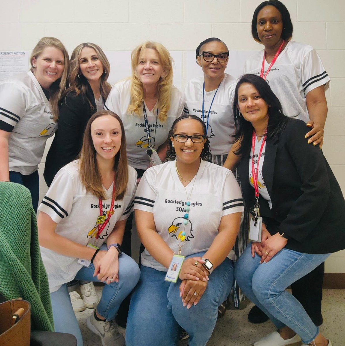 CaStewPryce's tweet photo. The Rockledge ES Leadership Committee at our “Impact Chat” session for CLT cohort 2.0 ⁦@ParticipateLrng⁩. We came, We saw, We worked, We conquered!! https://t.co/v45MZK53zD