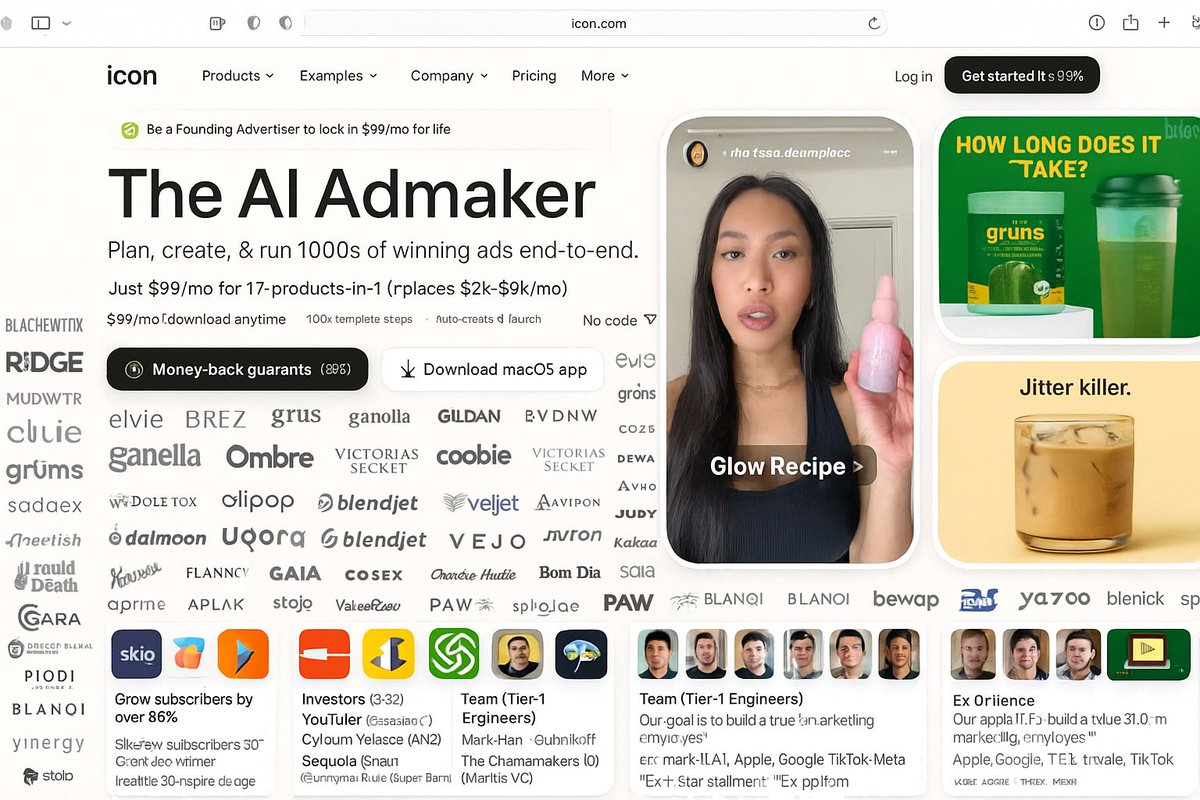 I don’t get it, I think the Icon landing page is great