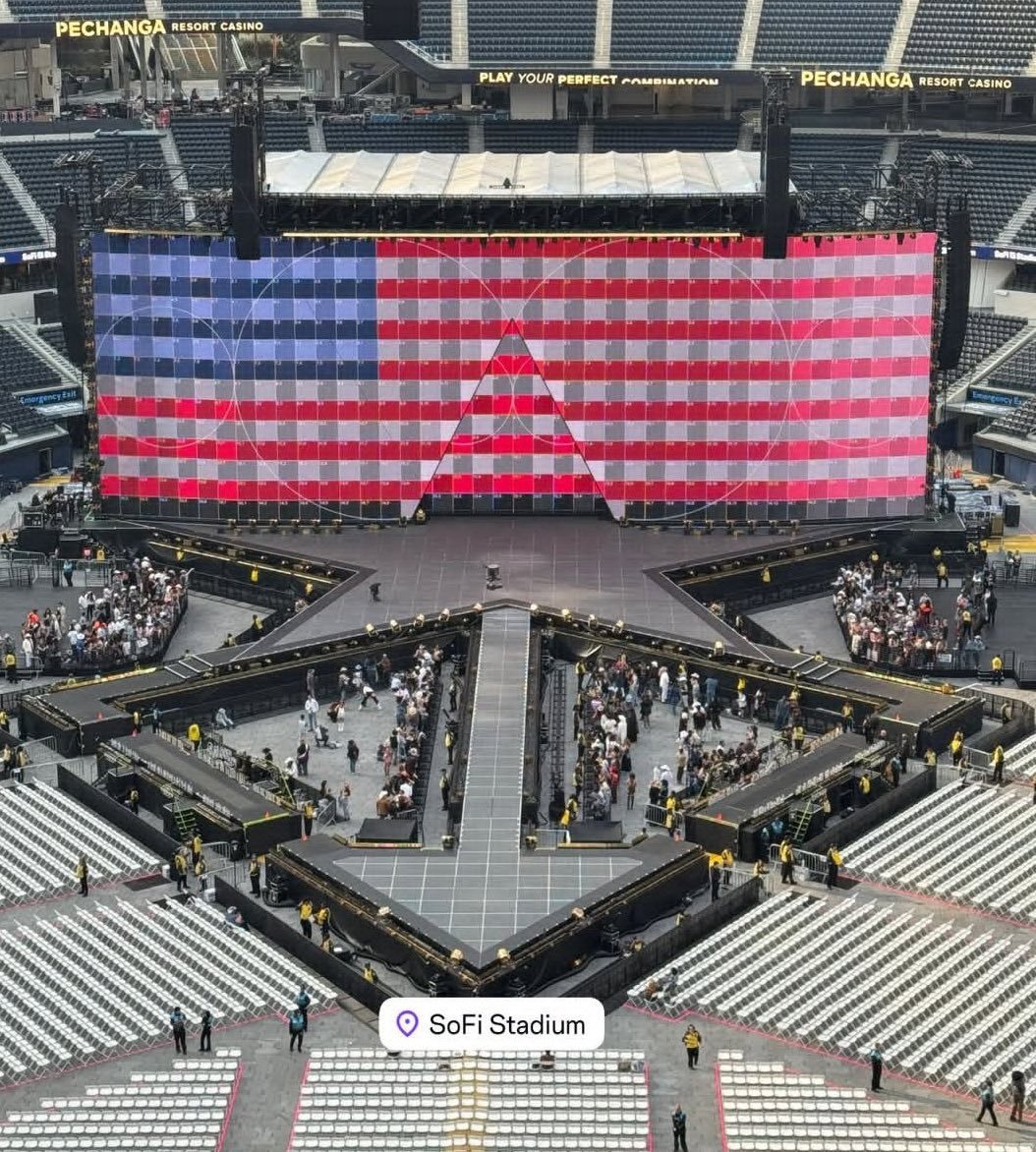 A ESTRUTURA! Esse é o palco da COWBOY CARTER TOUR de Beyoncé 🎸