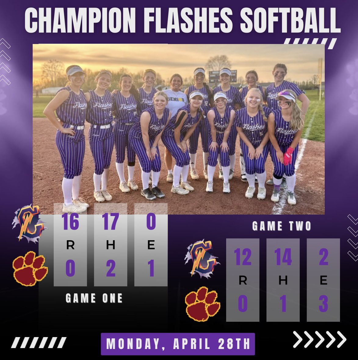 ⚡️🥎 Adding two Ws 🥎⚡️