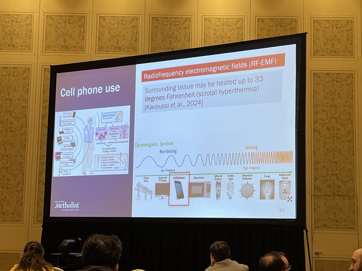 Kathleen Kobashi (@kkseattle) on Twitter photo Lifestyle affects fertility. The best quote from <a href="/AkhilMuthigi/">Akhil Muthigi, MD</a>: “I carry my cell phone in my breast pocket not my pants pocket…just sayin…” <a href="/SMSNA_ORG/">SMSNA</a> <a href="/AmerUrological/">Amer. Urol. Assn.</a> <a href="/HMethodistUro/">Houston Methodist Urology and Residency Program</a> <a href="/RRGonzalezMD/">Ricardo R Gonzalez MD</a> #AUA2025 Lifestyle affects fertility. The best quote from <a href="/AkhilMuthigi/">Akhil Muthigi, MD</a>: “I carry my cell phone in my breast pocket not my pants pocket…just sayin…” <a href="/SMSNA_ORG/">SMSNA</a> <a href="/AmerUrological/">Amer. Urol. Assn.</a> <a href="/HMethodistUro/">Houston Methodist Urology and Residency Program</a> <a href="/RRGonzalezMD/">Ricardo R Gonzalez MD</a> #AUA2025
