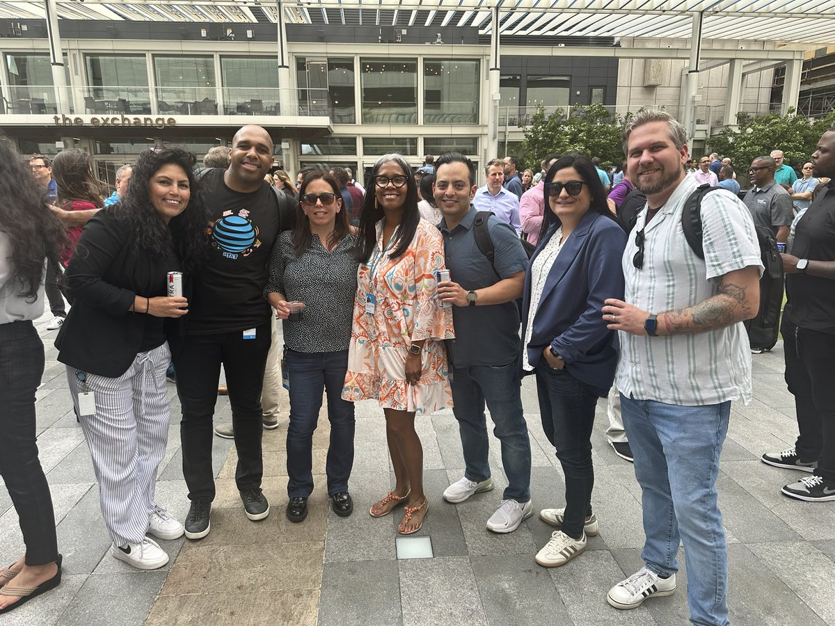 Fun times at the social event! #lifeatatt