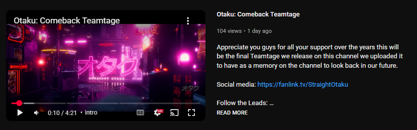 Thank you for 100 views