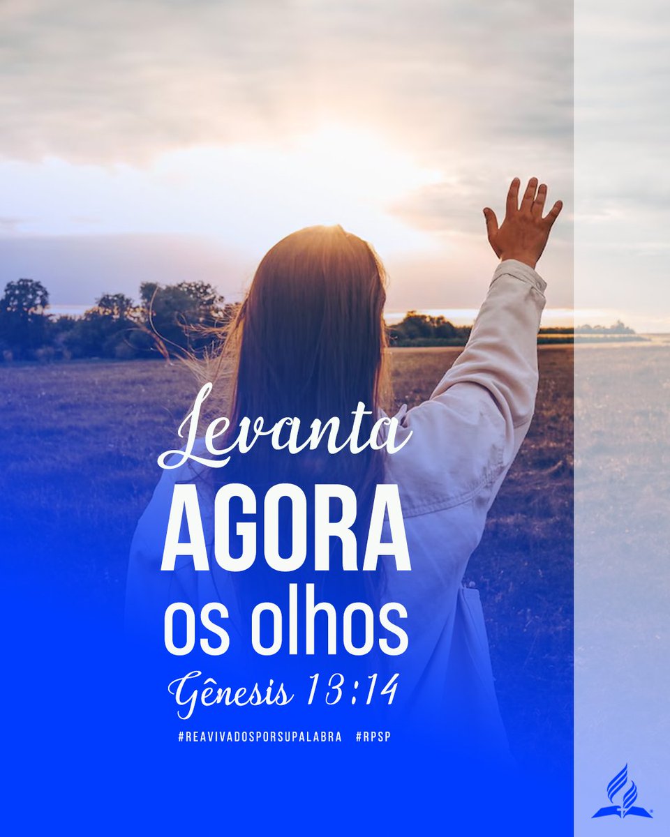 🙏 Senhor, ajuda-me a levantar meus olhos e olhar com fé para o futuro que Tu preparaste. Confio na Tua direção. Amém.
#primeiroDeus #RPSP #reavivadospelasuapalavra #biblia