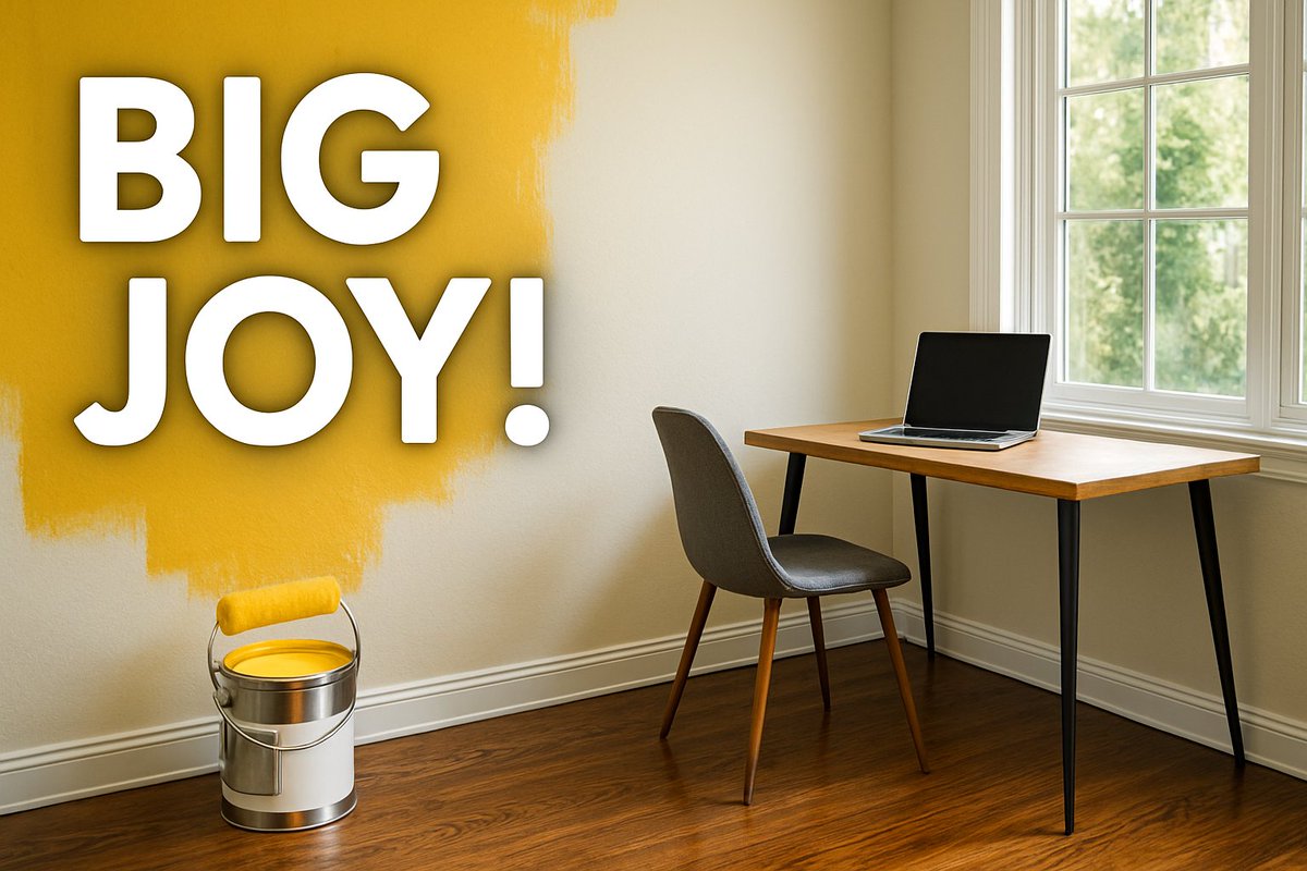 MyLoKationRE's tweet image. 🏡✨ A fresh coat of paint, a new home office = more joy and value!
Thinking of updating before you sell (or just for yourself)? DM me! 💬 #HomeJoy #RealtorTips #SmartUpdates