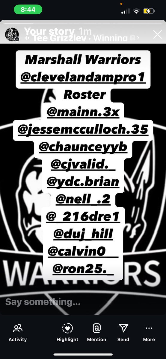 ⁦<a href="/clevelandampro1/">Cleveland Am Pro</a>⁩ MWB roster!!