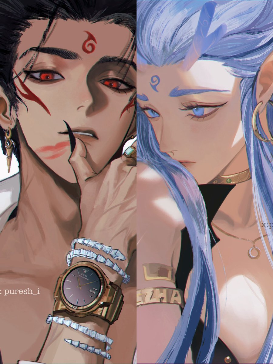 #藕饼 #oubing #nezha
娱乐圈pa，哪吒三少爷×刚出道的小模特敖丙。二月份的时候看过一篇设定差不多的文，但现在找不到了🥲 好想看娱乐圈pa啊
p/s：那是胸肌，不是胸，饼是男性