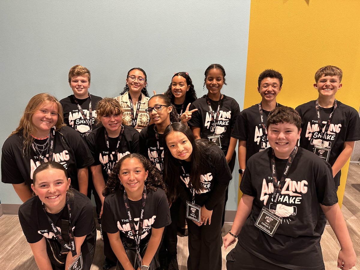 lindemuthccsd's tweet image. Proud of our #GMS Amazing Shake Team! Students were presented with multiple challenges &amp;amp; used their soft skills &amp;amp; problem solving strategies to navigate it all. A special thank you to the Jr. Achievement of So NV for hosting 7 middle schools and over 200 CCSD students/personnel.