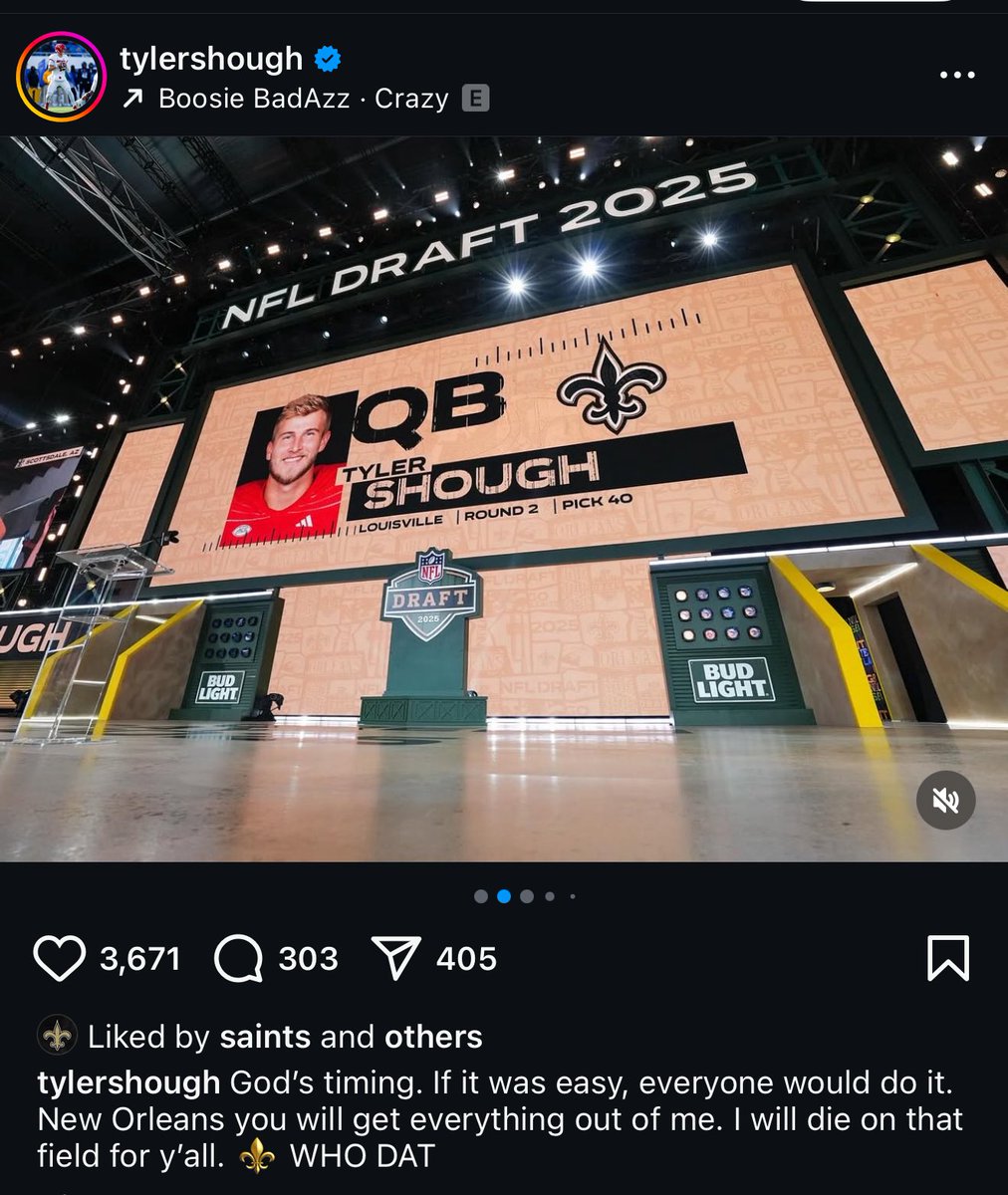 Tyler Shough: “I will die on that field for y’all.”