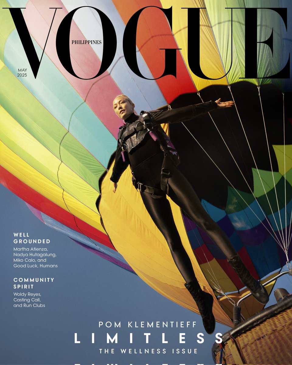 For the May Issue of Vogue Philippines, #PomKlementieff speaks to features editor Audrey Carpio about her life on and off screen, of free-falling, and the joy of flight. Read the full cover story in the May 2025 issue of Vogue Philippines, now available on shop.vogue.ph