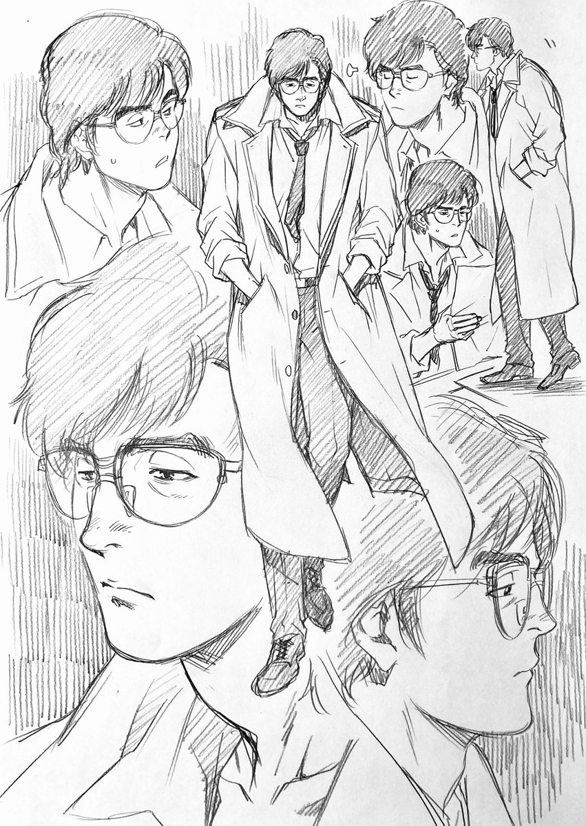 ラフ描き、CH 
再掲、その2

獠と香と兄貴 