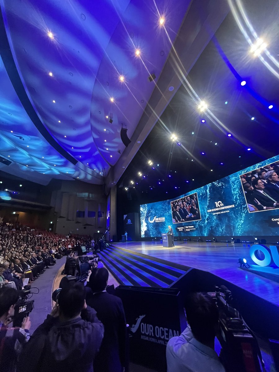 Hugo Tagholm (@hugosas) on Twitter photo It’s a crucial time for protecting the global ocean. <a href="/ThomsonFiji/">Peter Thomson</a> opening at <a href="/OurOceanOOC/">Our Ocean Conference</a> urging bold action to deliver strong Marine Protected Areas, action to end overfishing, tackle plastic pollution & deliver the ocean positive transition to renewable energy. <a href="/oceana/">Oceana</a> It’s a crucial time for protecting the global ocean. <a href="/ThomsonFiji/">Peter Thomson</a> opening at <a href="/OurOceanOOC/">Our Ocean Conference</a> urging bold action to deliver strong Marine Protected Areas, action to end overfishing, tackle plastic pollution & deliver the ocean positive transition to renewable energy. <a href="/oceana/">Oceana</a>