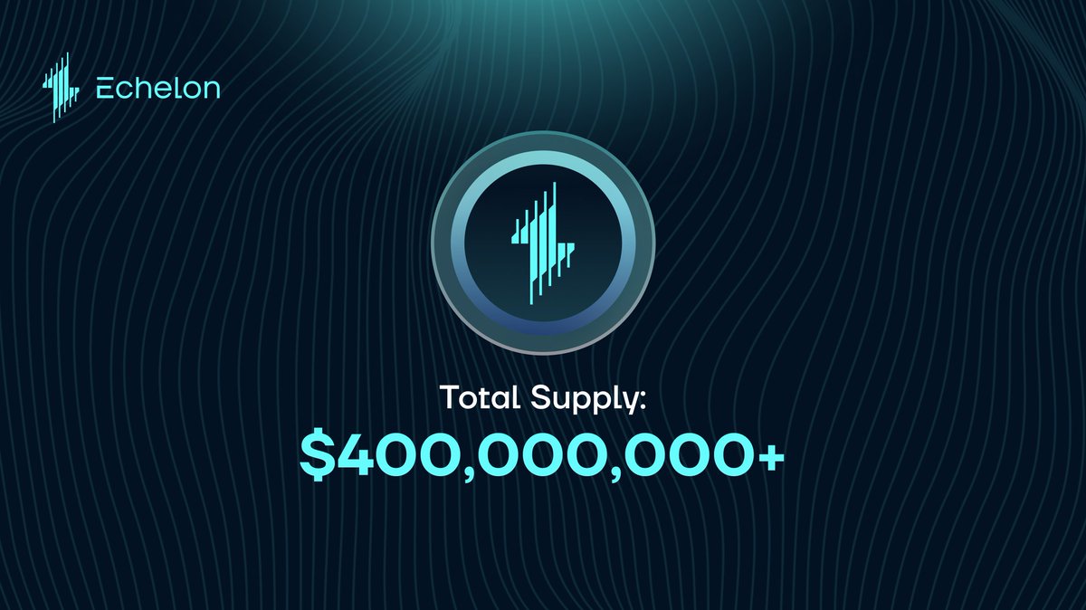 Echelon has crossed $400M in total supply ⚡️

$300M supplied on <a href="/Aptos/">Aptos</a> alone, led by sUSDe with over $90M supplied and up to 11% APR.

TVL has doubled since early March ($150M → $300M).

Next up: unlocking true DeFi composability with <a href="/ThalaLabs/">Thala</a> xLPTs.