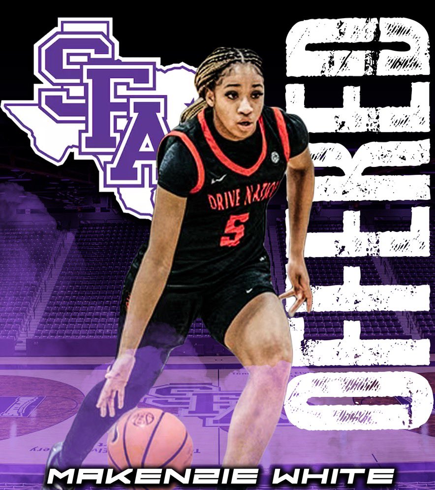 MaKenzie White (@makenziewhite21) on Twitter photo After a great conversation with Coach <a href="/BishopLenbishop/">Len Bishop</a> , Iโm blessed to receive my first D1 offer from @sfa_wbb . Thank you to all the coaches that believed in me!! ๐ After a great conversation with Coach <a href="/BishopLenbishop/">Len Bishop</a> , Iโm blessed to receive my first D1 offer from @sfa_wbb . Thank you to all the coaches that believed in me!! ๐