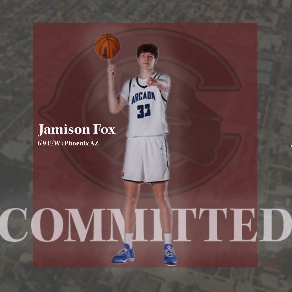 Meet the newest member of the Panther family — Jamison Fox! Hailing from Phoenix, AZ, Jamison attended Arcadia High School, where he earned All-Region honors three times. Standing at 6’9”, the talented forward is set to bring his skills to Orange, CA this fall, welcome Jamison!