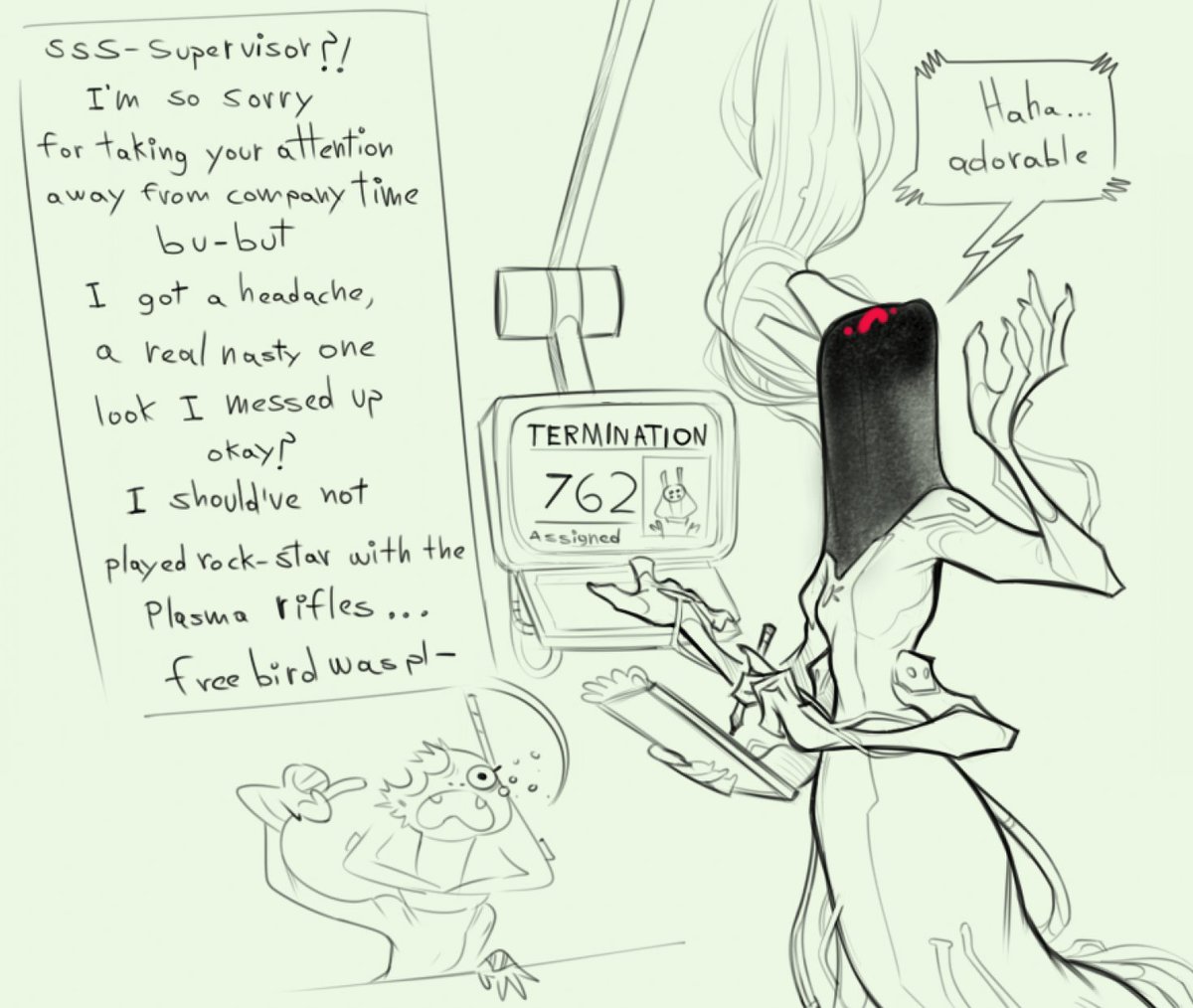 just an excuse to draw this new oc