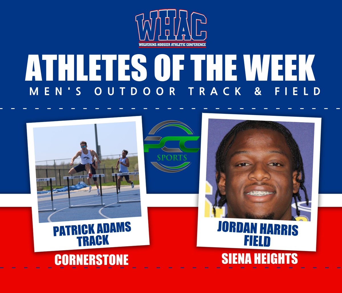 Congratulations to our final outdoor athletes of the week this season!
Adams: 1st in 400m hurdles, 53.69, B standard
Harris: 1st in shot put and discus, 2nd in hammer
Richards: 1st in 400 hurdles and long jump, second in 100 hurdles
Conrad:1st in pole vault, 4.10m, A standard