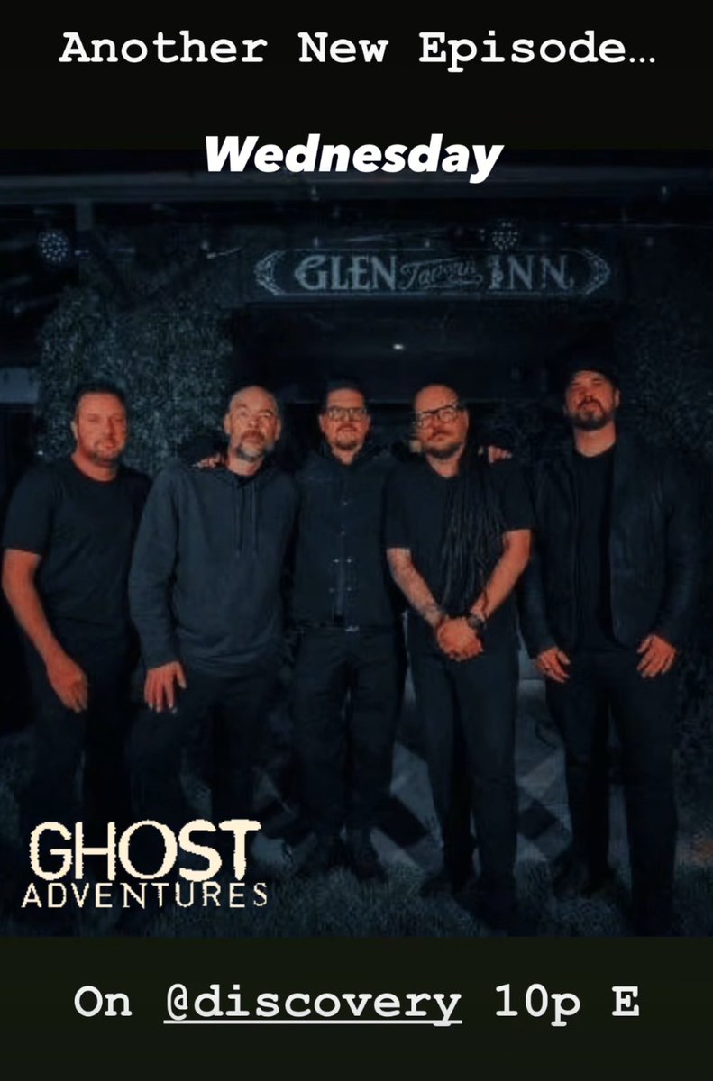 Another NEW episode of #GhostAdventures this Wednesday with special guest #JonathanDavis of #Korn 10pm eastern on <a href="/Discovery/">Discovery</a>