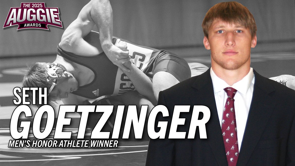 2025 Augsburg #AuggieAwards: Men's Honor Athlete winner: Seth Goetzinger (Wrestling)!

Watch live: bit.ly/2025AuggieAwar…
#AuggiePride #whyD3