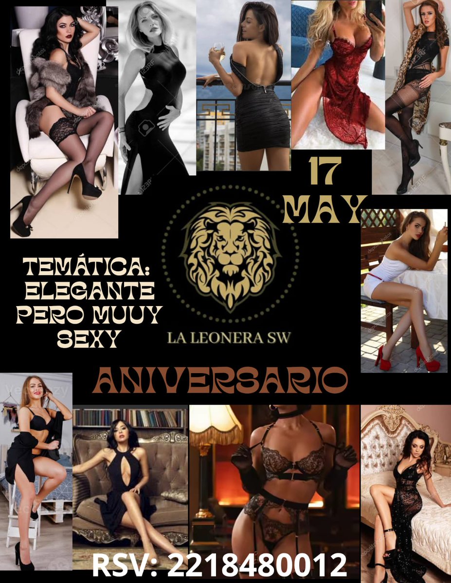 La leonera SW (@leoneraswpue) on Twitter photo “Prepárate para sudar, gemir y pecar… El magno 6to. Aniversario de la @Leonera Sw, está por desatar la locura. Cuerpos, deseos y secretos se mezclan en una noche donde todo se toca, todo se prueba… y nadie se guarda nada. 
Ven, déjate llevar… aquí se viene a todo... “Prepárate para sudar, gemir y pecar… El magno 6to. Aniversario de la @Leonera Sw, está por desatar la locura. Cuerpos, deseos y secretos se mezclan en una noche donde todo se toca, todo se prueba… y nadie se guarda nada. 
Ven, déjate llevar… aquí se viene a todo...