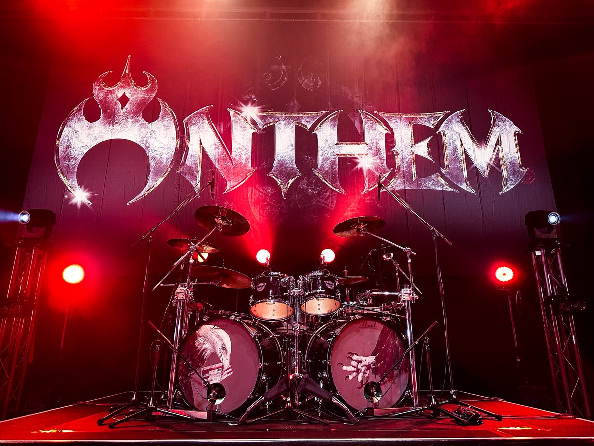 Eagletail_JP's tweet image. 【Work Archives】
ANTHEM “鋼鉄FES” Apr. 2025, Tokai City, Aichi.  Drum tech.

#anthemband
#drumtech