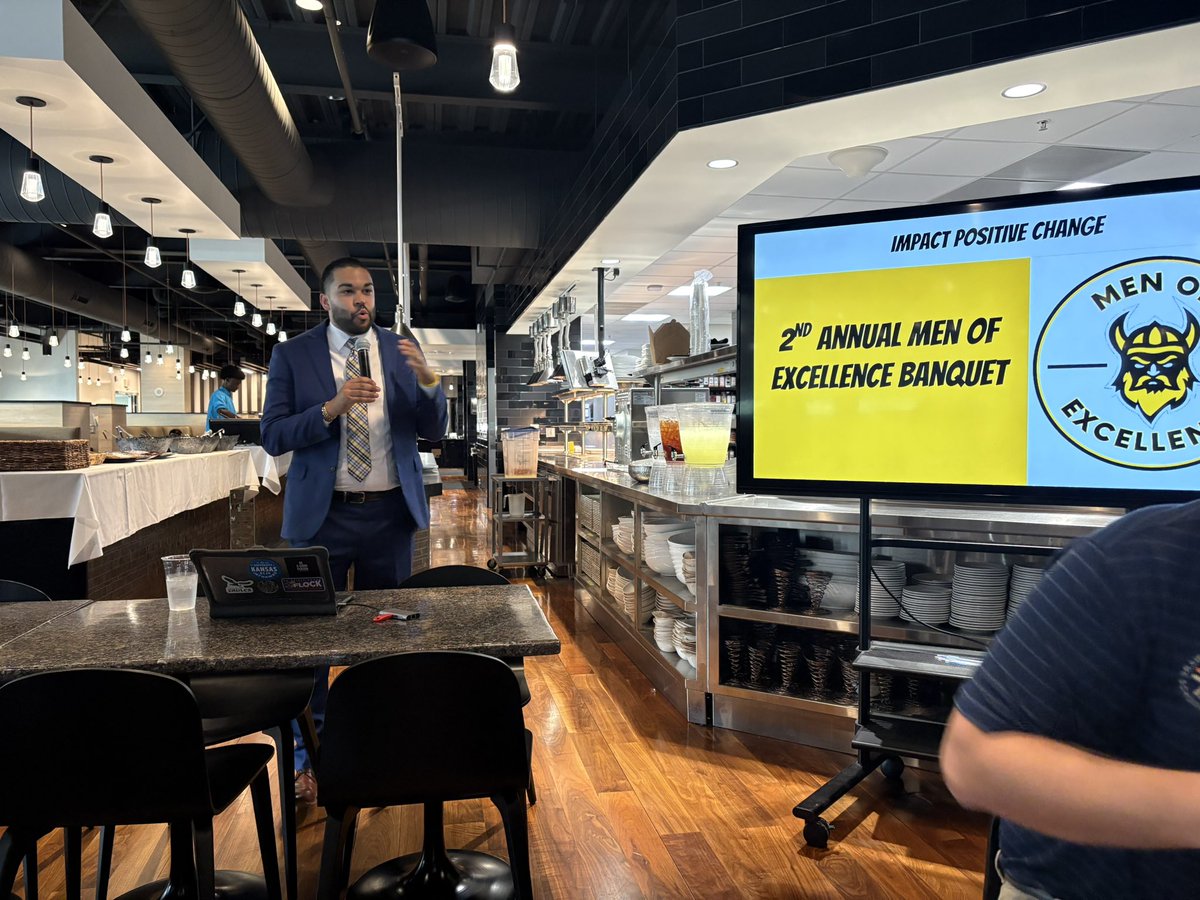 Matthew L. Shulman (@coachshulman) on Twitter photo A great way to cap off our year!
Our <a href="/SMW_MOE/">Men_Of_Excellence_SMW</a> had our 2nd annual banquet with a special guest speaker in <a href="/DrMartinKC_AD/">Brandon Martin</a>
A phenomenal message challenges our mentees to be leaders now & in the future!
<a href="/theSMSD/">SM School District</a> <a href="/theSMEF/">Shawnee Mission Education Foundation</a> <a href="/SMWestOffice/">SM West Office</a>
#ImpactPositiveChange A great way to cap off our year!
Our <a href="/SMW_MOE/">Men_Of_Excellence_SMW</a> had our 2nd annual banquet with a special guest speaker in <a href="/DrMartinKC_AD/">Brandon Martin</a>
A phenomenal message challenges our mentees to be leaders now & in the future!
<a href="/theSMSD/">SM School District</a> <a href="/theSMEF/">Shawnee Mission Education Foundation</a> <a href="/SMWestOffice/">SM West Office</a>
#ImpactPositiveChange