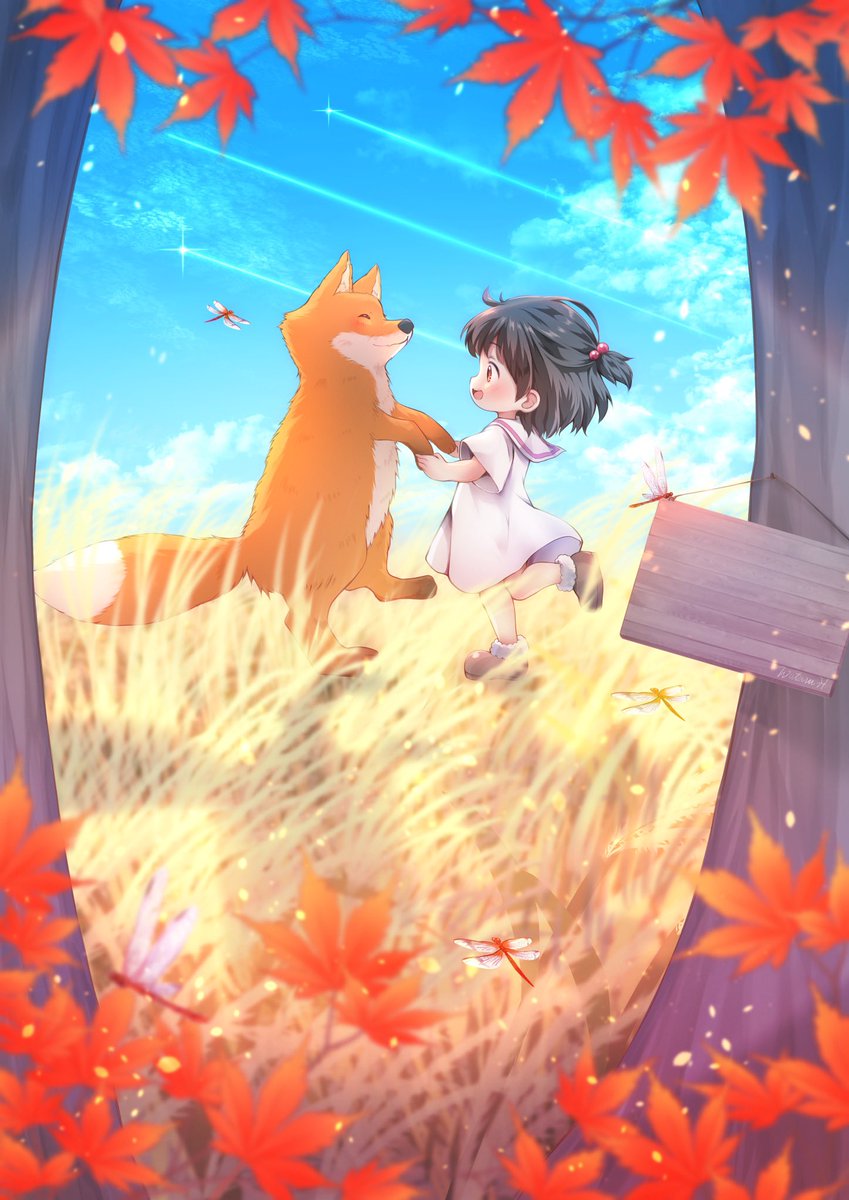「梅糖めとさん、初めまして! このような絵を描くイラストレーターの星影ワタルと申し」|星影ワタルのイラスト