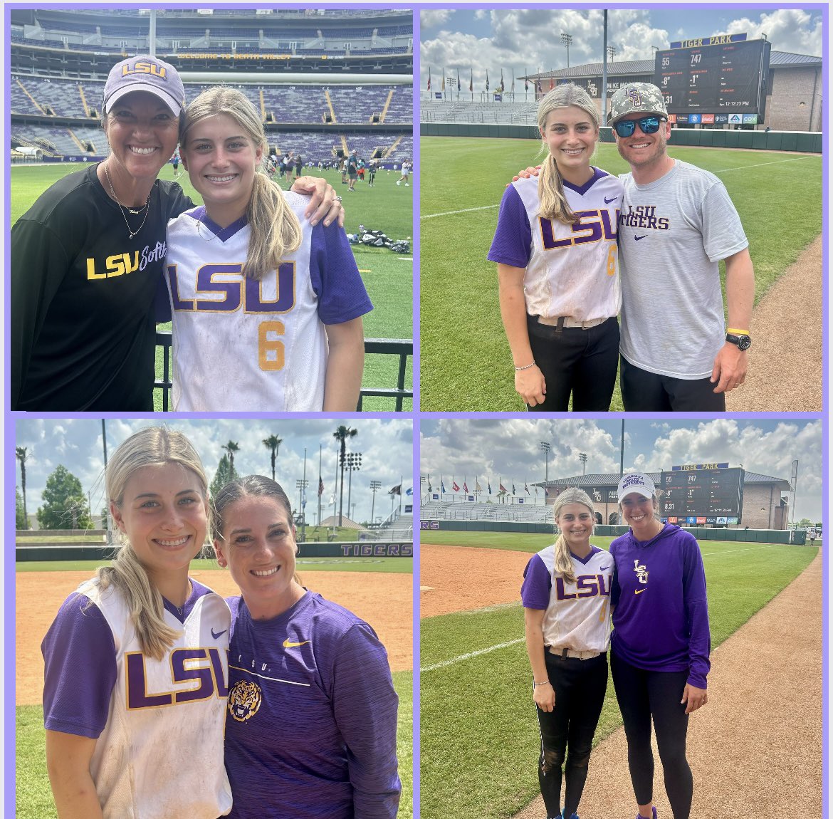 LC Robbins (@laurachae_lc) on Twitter photo Incredible weekend in Baton Rouge! LSU Coaches & staff out did themselves to host a true LSU experience! I had the best time & can’t wait to be back! Thank you, LSU softball!! <a href="/BethTorina/">Beth Torina</a> <a href="/LSU_SandraMoton/">Sandra</a> <a href="/CoachNealPT/">Bryce Neal</a> <a href="/Tpleasants17/">Taylor Pleasants</a> <a href="/zjermain_15/">Zach Jermain</a> <a href="/LSUsoftball/">LSU Softball</a> <a href="/LSUsoftballcamp/">LSU Softball Camps</a> Incredible weekend in Baton Rouge! LSU Coaches & staff out did themselves to host a true LSU experience! I had the best time & can’t wait to be back! Thank you, LSU softball!! <a href="/BethTorina/">Beth Torina</a> <a href="/LSU_SandraMoton/">Sandra</a> <a href="/CoachNealPT/">Bryce Neal</a> <a href="/Tpleasants17/">Taylor Pleasants</a> <a href="/zjermain_15/">Zach Jermain</a> <a href="/LSUsoftball/">LSU Softball</a> <a href="/LSUsoftballcamp/">LSU Softball Camps</a>