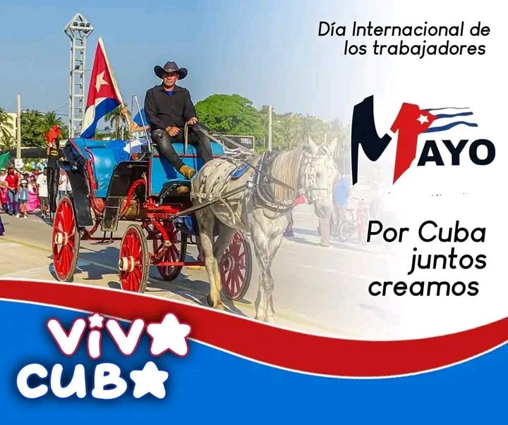 #GranmaConmigoCuenta y nos vemos el #1Mayo en la Plaza de la  Patria de #Bayamo #ProvinciaGranma