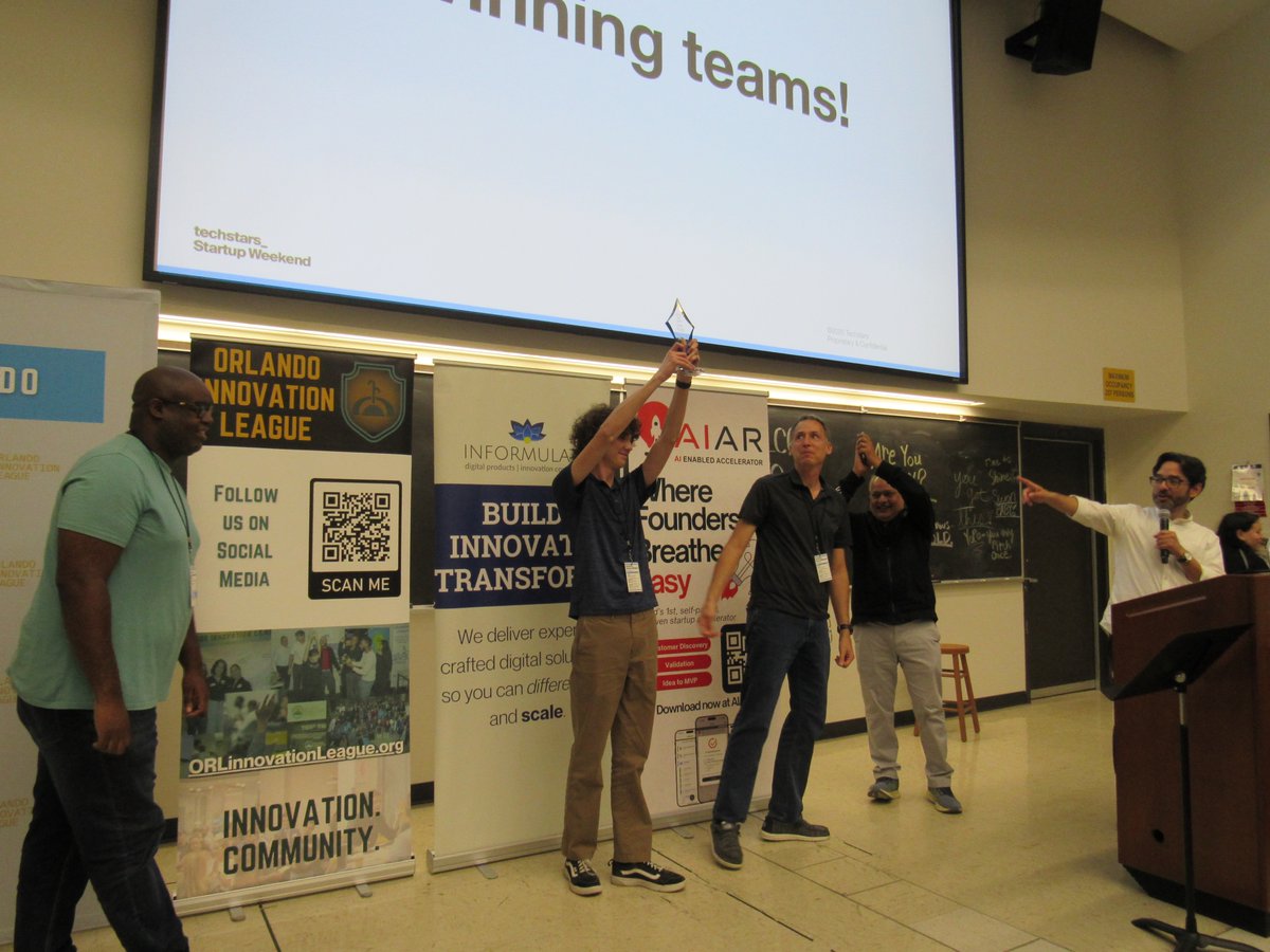 Day 3 of SWORL was one for the books! 🚀
All of our teams showed up and delivered some truly amazing presentations. The energy, the ideas, and the passion everyone brought to the stage made this one of the best weekends we’ve ever had. 🙌

Huge congrats to our top 3 winners and a