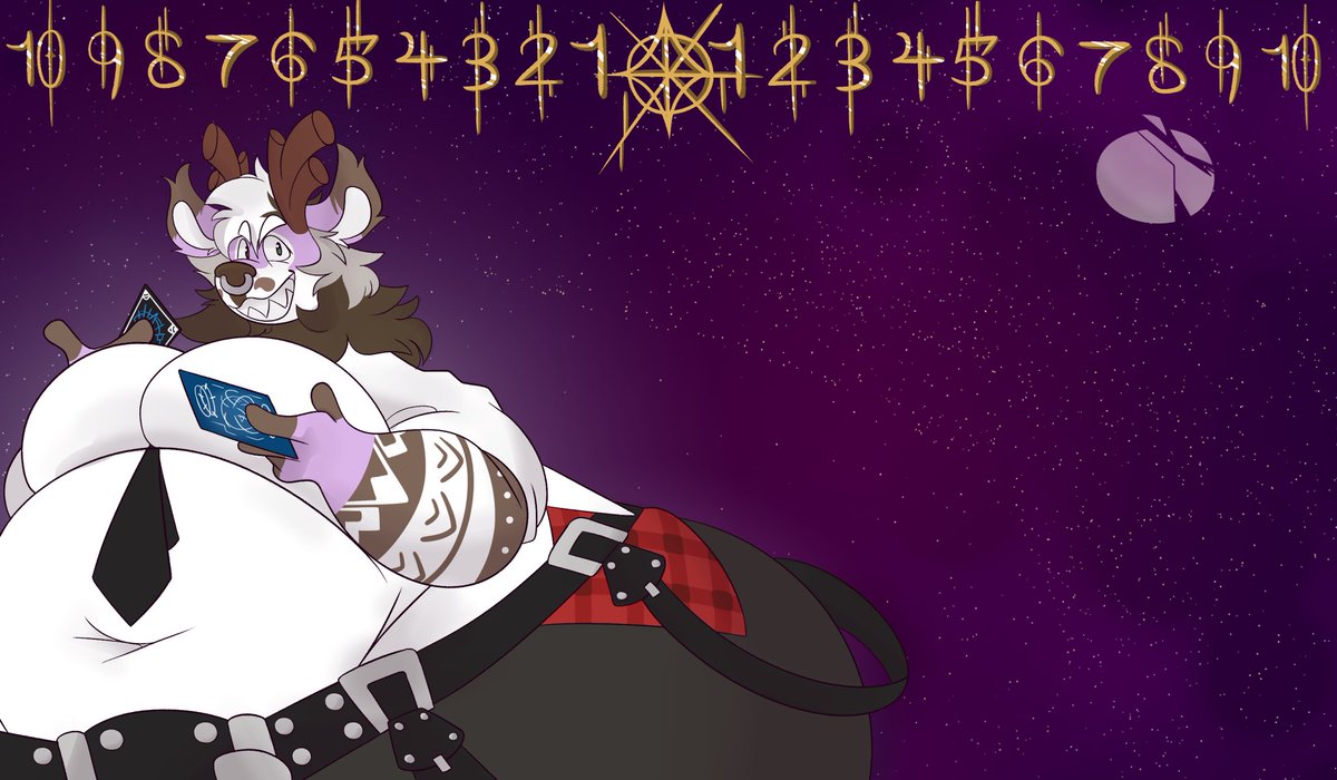 FINALLY got around to getting playmat art commissioned for Comet after waffling on it for so long, done by my good friend <a href="/DragonSquish/">🆑🅾️🆖 Dragon</a>, thank you so much for the wonderful piece! I will be working on getting it turned into an actual physical playmat so stay tuned….