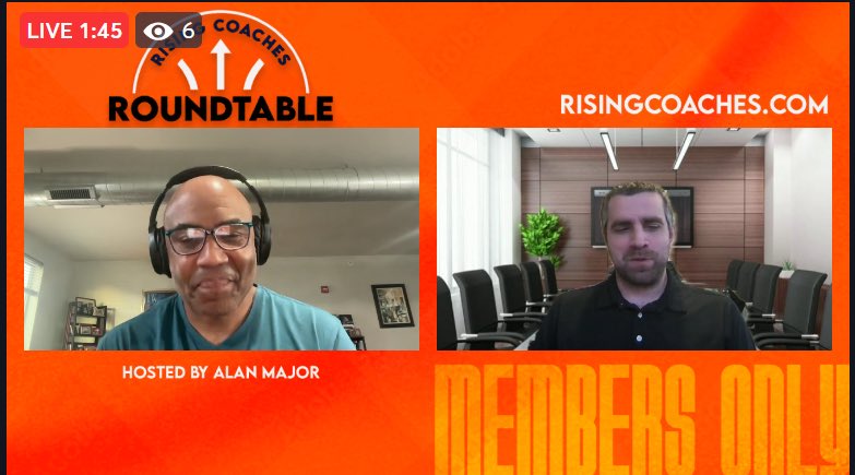 Thanks to <a href="/RisingCoaches/">Rising Coaches</a> for having me for their open forum last week.  Doug Caputo and <a href="/coachmaj/">Alan Major</a> do an amazing job with providing a forum for coaches of all levels to have a platform to continue to learn and get better at their craft.