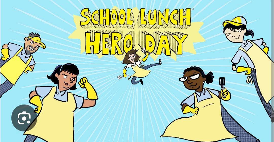 Jennifer Hutto (@mrs_jhutto) on Twitter photo This Friday, May 2... thank the hard working ladies and gentlemen of <a href="/TomballISD/">Tomball ISD</a> who keep bellies full and spirits up with smiles and spatulas.
School Lunch Hero day is almost here!! This Friday, May 2... thank the hard working ladies and gentlemen of <a href="/TomballISD/">Tomball ISD</a> who keep bellies full and spirits up with smiles and spatulas.
School Lunch Hero day is almost here!!
