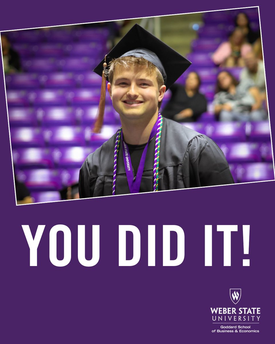 🎓CONGRATS #Weberbiz Grads, Spring 2025!! 🎓

YOU DID IT!
#weberstate <a href="/weberstate/">Weber State Athletics</a> #weberstatealum #webergrad #classof2025 #ogden #college #utah
