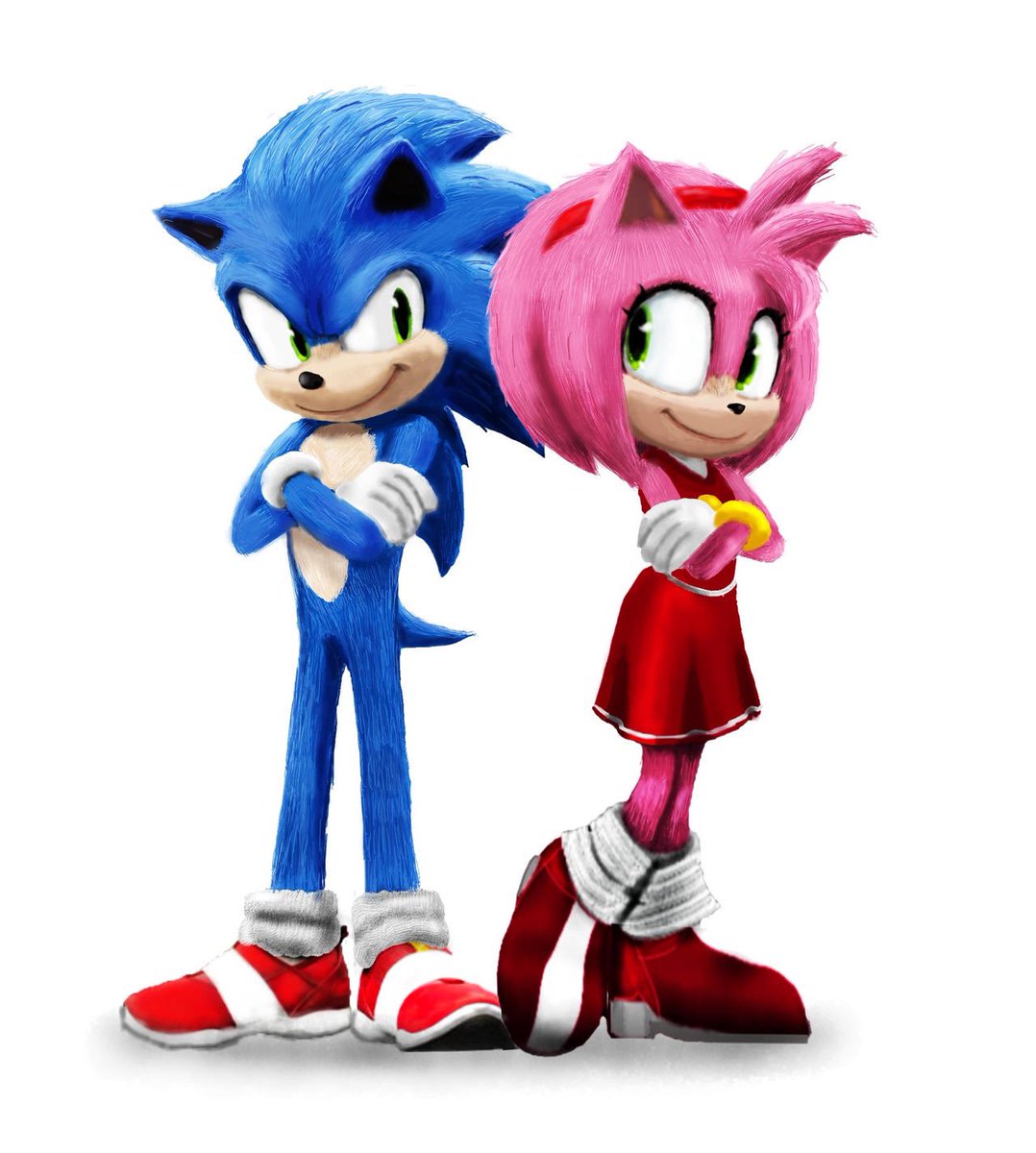 EzraUnstoppable's tweet photo. How amazing would it be if Sonic and Amy lived together at Tom and Maddie’s house in the movie? 🏡 That setting could spark their love story! 💖 @ChannelSonamy #Sonamy #SonicMovie https://t.co/BFi3sYLESb