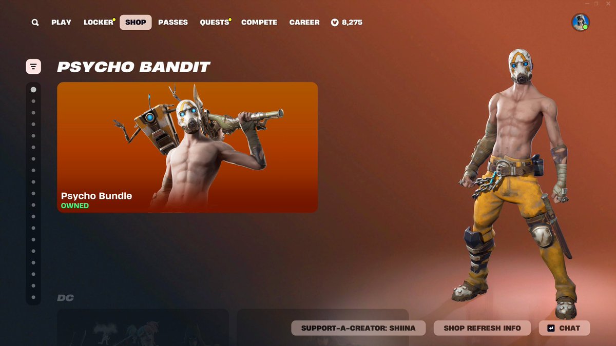 PSYCHO BANDIT IS BACK 🔥

Use Code "KELLYL3" #EpicPartner