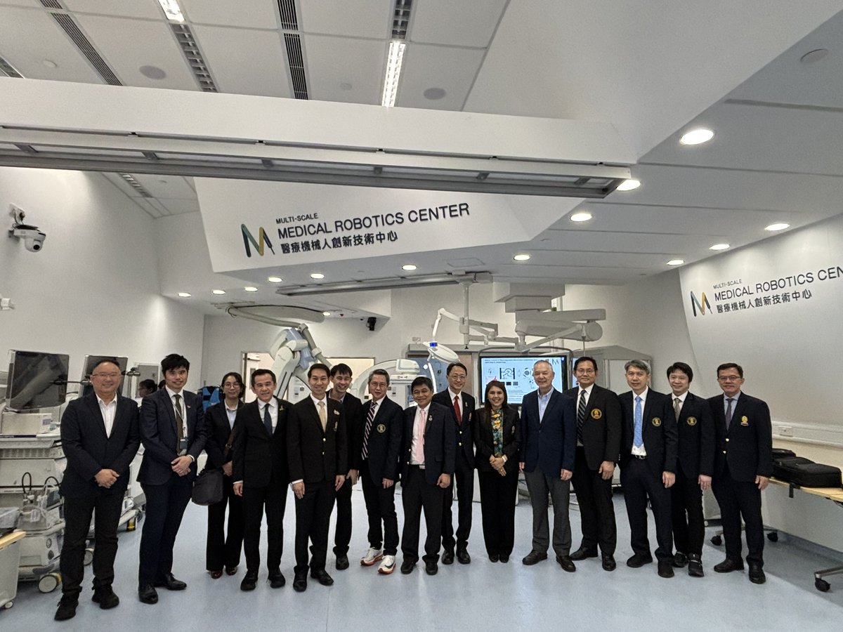 CUHK Medicine (@cuhkmedicine) on Twitter photo On 28 April 2025, CU Medicine had the privilege of hosting a distinguished delegation from <a href="/ChulalongkornU/">Chulalongkorn U.</a>, Thailand. Led by Associate Professor Dr. Palanee AMMARANOND, Vice President of Chulalongkorn University, the delegation comprised esteemed deans and professors from the On 28 April 2025, CU Medicine had the privilege of hosting a distinguished delegation from <a href="/ChulalongkornU/">Chulalongkorn U.</a>, Thailand. Led by Associate Professor Dr. Palanee AMMARANOND, Vice President of Chulalongkorn University, the delegation comprised esteemed deans and professors from the