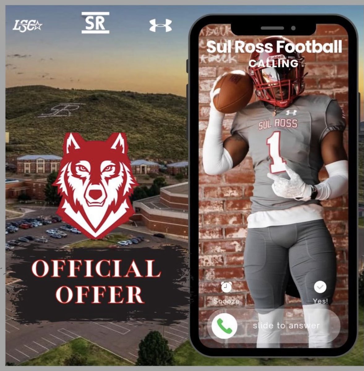 Blessed to receive a offer from Sul Ross University ❗️<a href="/CoachCadron/">Cadron Davis</a> <a href="/Joaquin2andoval/">Coach Joaquin Sandoval ✝️</a>