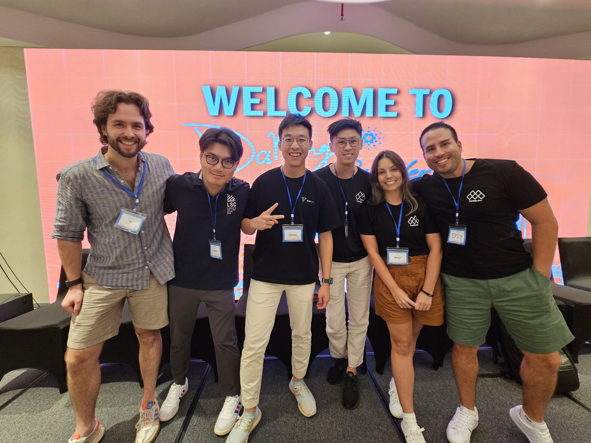 It was amazing to meet our team in person during #Cardano #BuidlerFest2025! 🙌🚀

We’re a group of product-driven developers building open-source tooling to lower barriers for new builders, helping grow #Cardano with more developers, more products, and more innovation.👷‍♂️👷‍♀️🤝

Our