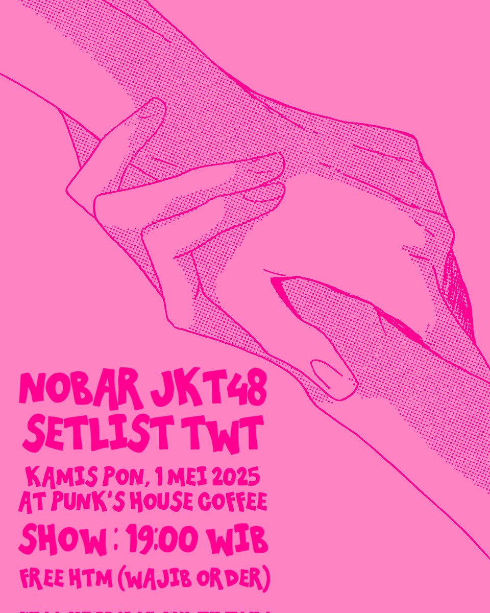 🗓️ Kamis Pon, 1 Mei 2025
⏰ Show : 19:00 WIB 
Tidak ada HTM, yang penting janlup jajan.