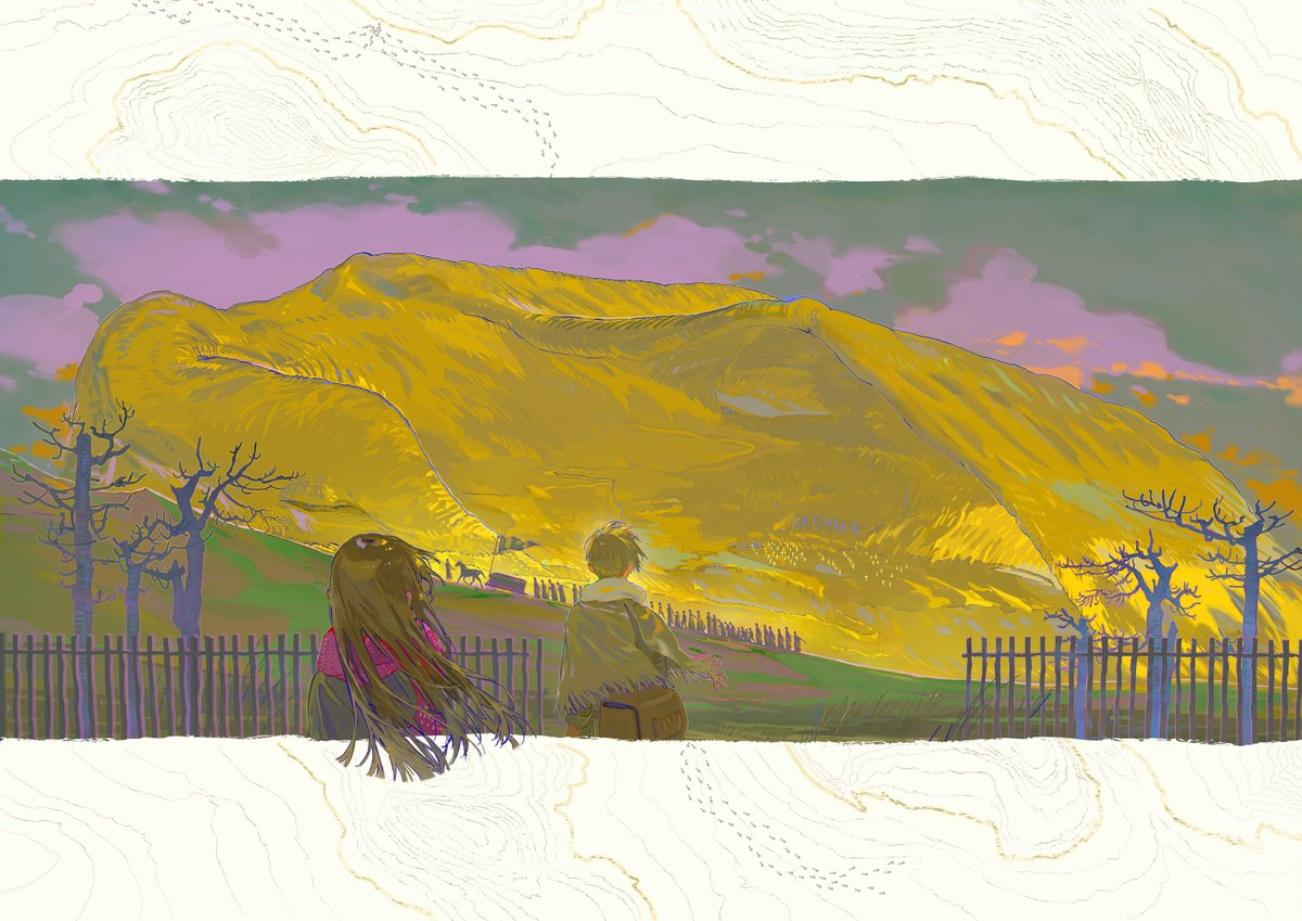 個展『STARRY』work no.7 
Here lies the ancient god, who protects the resting souls 
Golden wings, shelter those who stayed 
Gentle hymn, echoes with each footstep 
Come and go, oh little wanderer  
What is this, this shimmer woven in the hearts of passersby?