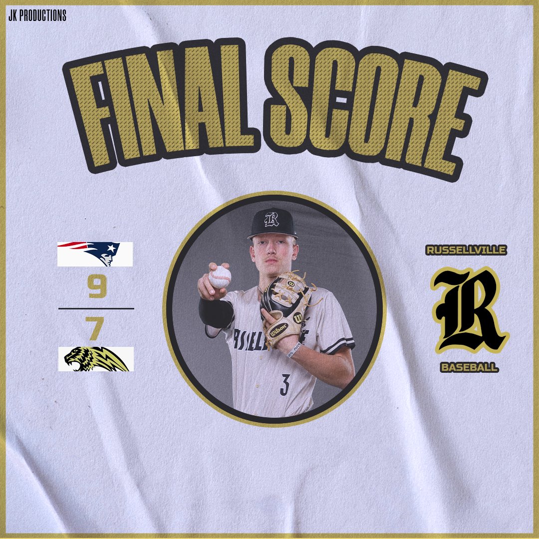 Fought til the very end 🫡

Thank you seniors for truly being uncommon in every aspect!

Thank you Russellville for supporting these boys all year and especially this series. 

ALL IN