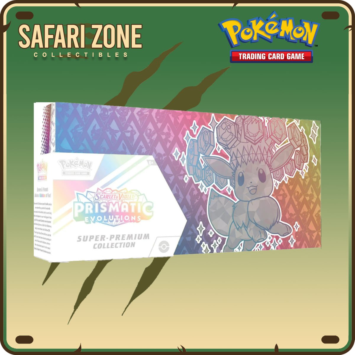 Safari Zone (@safarizonehq) on Twitter photo Pokemon TCG Giveaway 🎉
1 Winner Gets A Prismatic Evolutions SPC🔥
How To Enter:
1. Like this post ❤️
2. Retweet This Post ♻️
3. Follow <a href="/SafariZoneHQ/">Safari Zone</a> 🫂
4. Comment your best memory of Safari Zone 🥳
We will draw the winner on May 9th, good luck to everyone! Pokemon TCG Giveaway 🎉
1 Winner Gets A Prismatic Evolutions SPC🔥
How To Enter:
1. Like this post ❤️
2. Retweet This Post ♻️
3. Follow <a href="/SafariZoneHQ/">Safari Zone</a> 🫂
4. Comment your best memory of Safari Zone 🥳
We will draw the winner on May 9th, good luck to everyone!