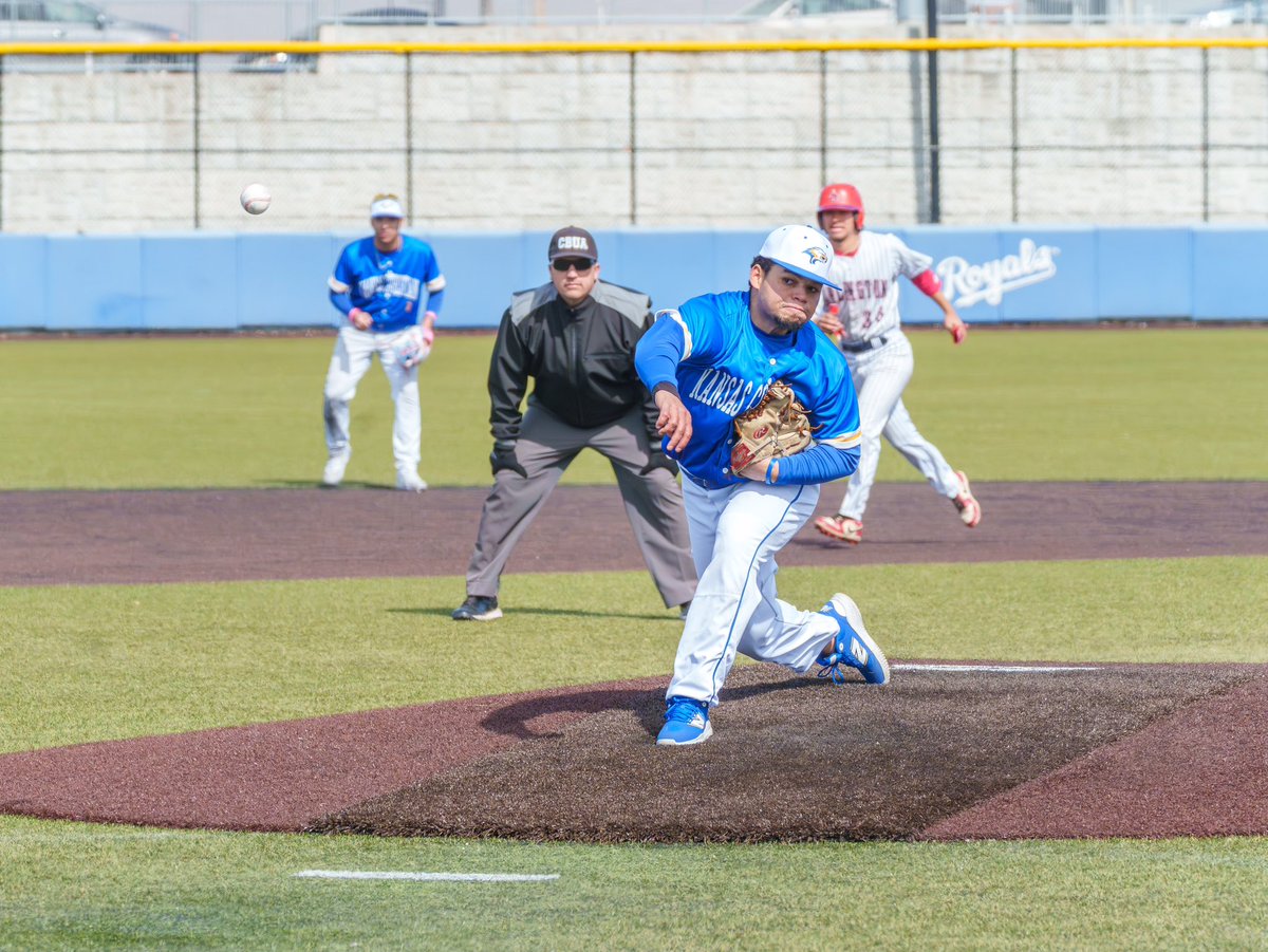 Pitcher of the Week

Jose Ballista 
Kansas Christian 

Ballista shut down a prolific Arlington Baptist offense tossing a complete game shutout allowing just two hits. He struck out four and did not walk a batter.