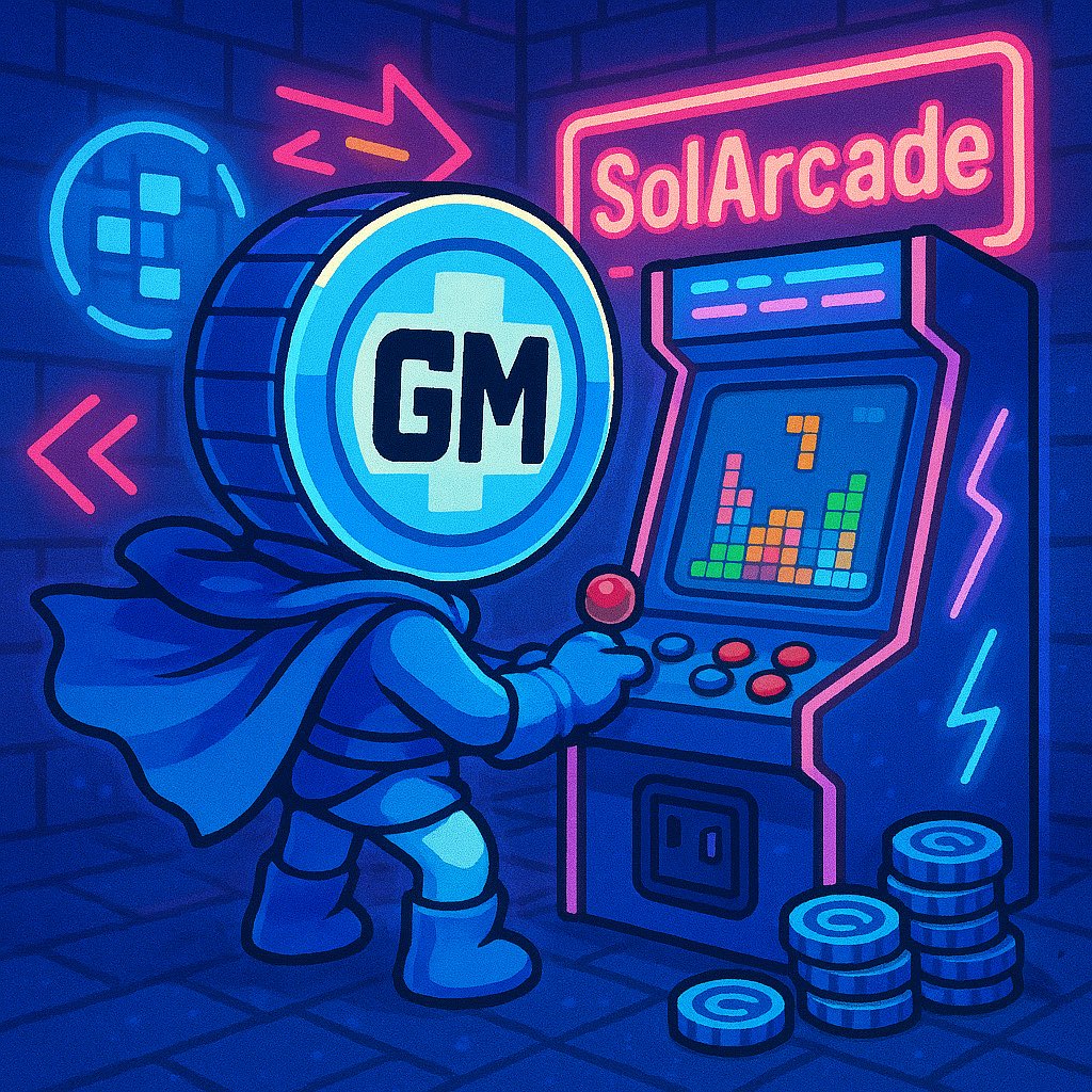 $GM fam ☀️

Who’s ready to play with <a href="/Sol_Arcade_/">SolArcade 🎮</a> ?

🎮