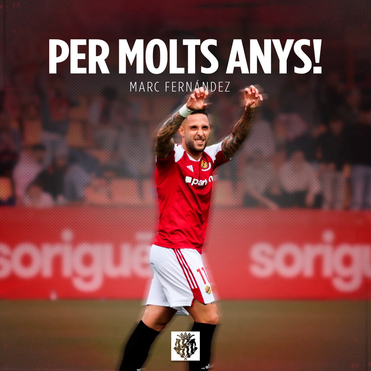 🎂 Per molts anys, Marc‼️

🐅 El davanter grana celebra el 35è aniversari

#14milraons