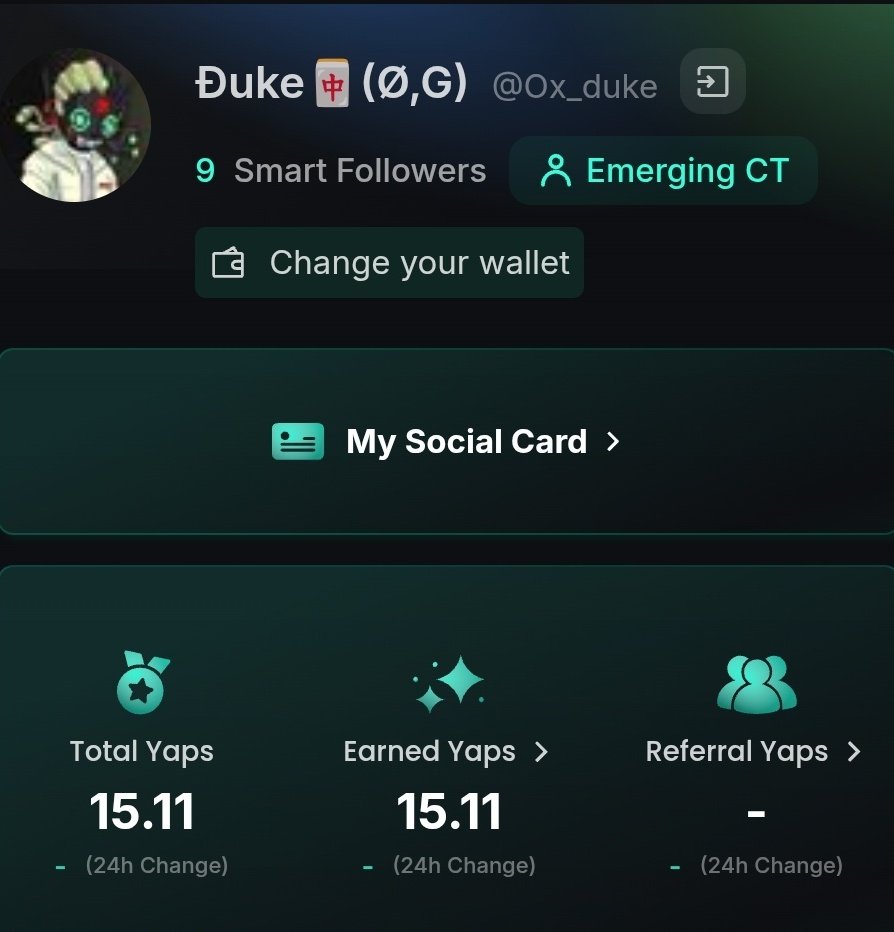 Đuke🀄(Ø,G) (@ox_duke) on Twitter photo 3M tokens for yappers
That’s insane.
| <a href="/TheoriqAI/">Theoriq ✈️ 🇦🇪 Token2049</a> just launched their leaderboard on <a href="/KaitoAI/">Kaito AI 🌊</a> — time to make noise.
Want in? Create, Engage, Be an active yapper
Quality yaps = real rewards.
Let’s get yapping - I'm following back smart followers 3M tokens for yappers
That’s insane.
| <a href="/TheoriqAI/">Theoriq ✈️ 🇦🇪 Token2049</a> just launched their leaderboard on <a href="/KaitoAI/">Kaito AI 🌊</a> — time to make noise.
Want in? Create, Engage, Be an active yapper
Quality yaps = real rewards.
Let’s get yapping - I'm following back smart followers