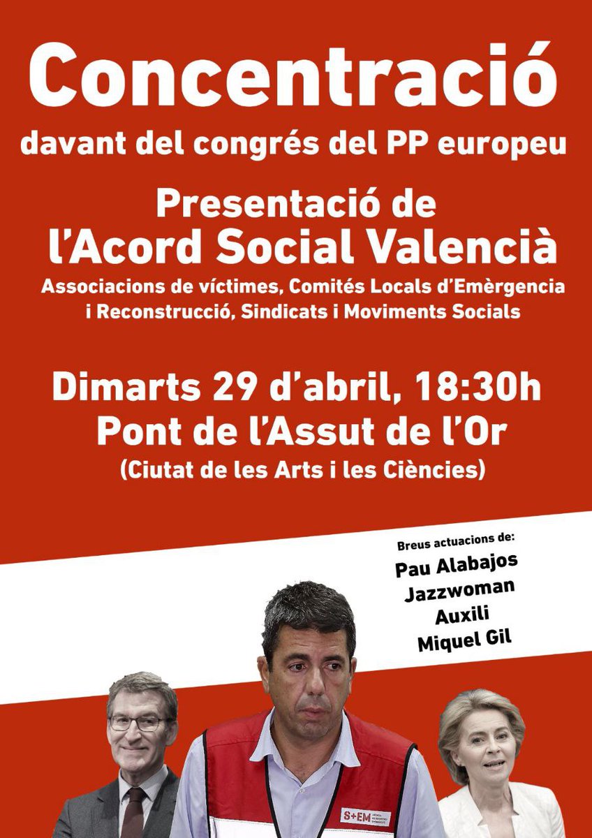 Després de la 'misteriosa' apagada elèctrica, eixim al carrer per fer-nos escoltar #MazonDimissió davant el congrés europeu del PP.