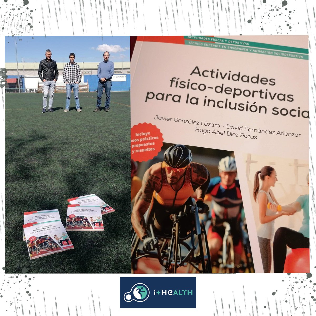 i+HeALTH (@ihealth_uemc) on Twitter photo 📚✨ ¡Ya disponible! Un nuevo libro sobre Actividades Físico-Deportivas para la Inclusión Social en FP de Enseñanza y Animación Sociodeportiva 🏃🏾♀️🧑🏼🦯🎾
Recursos prácticos para una intervención transformadora.
Gracias <a href="/EdParaninfo/">Ediciones Paraninfo</a> y a todo el equipo.
#InclusiónSocial #iHeALTH 📚✨ ¡Ya disponible! Un nuevo libro sobre Actividades Físico-Deportivas para la Inclusión Social en FP de Enseñanza y Animación Sociodeportiva 🏃🏾♀️🧑🏼🦯🎾
Recursos prácticos para una intervención transformadora.
Gracias <a href="/EdParaninfo/">Ediciones Paraninfo</a> y a todo el equipo.
#InclusiónSocial #iHeALTH