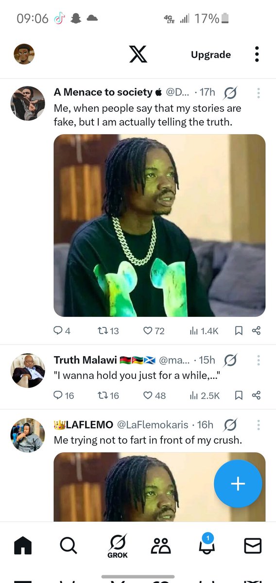 Truth 
I wanna hold you just for a while
Meanwhile 6th 👁️👁️